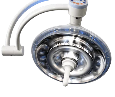 Skytron DoVera surgical light under view of the sterile handle