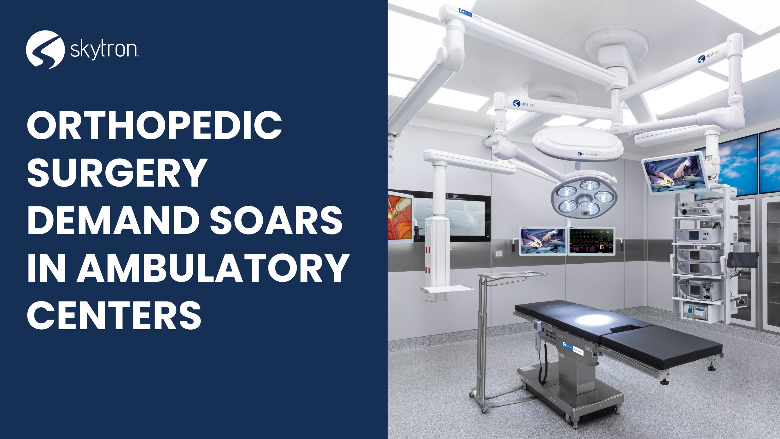 Orthopedic Surgery Demand Soars in Ambulatory Centers