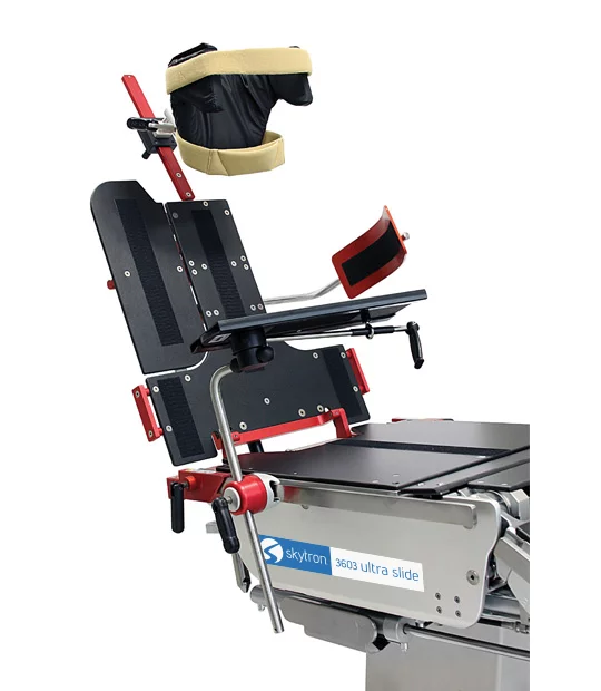 Back rest of Skytron Beach Chair body support product with EZ Lift function